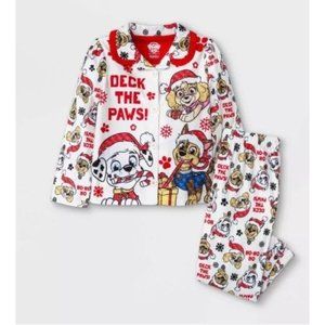 Girls' PAW Patrol Coat Pajama Set 18 Month NEW w/Tags